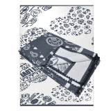 Kocyk bawełniany dis.8 ciemnoszary TM Jarosław